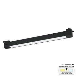 Forma LED šinska svetiljka CCT TL30-30 BK