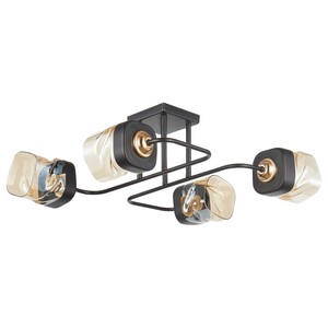 Forma Plafonska lampa MD2747-4 BK+GD