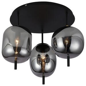 Forma Plafonska lampa F4014-3C BK+SM