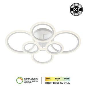 Forma LED plafonska lampa F2083-64C WH