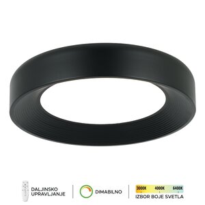 Forma LED plafonska lampa F2096-67C BK