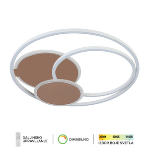 Forma LED plafonska lampa F2102-36C WH+RG