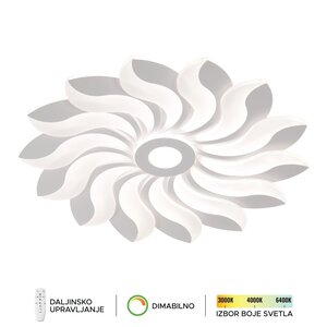 Forma LED plafonska lampa F2094-122C WH