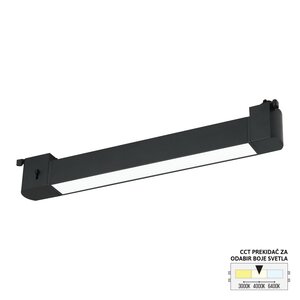 Forma LED šinska svetiljka CCT TL30-20 BK