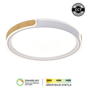 Forma LED plafonjera LP-407-70R WH+WD
