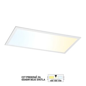 Forma LED panel ugradni 595x295 LPA-09-6336P CCT