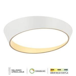Forma LED plafonska lampa F2098-75C WH+SG