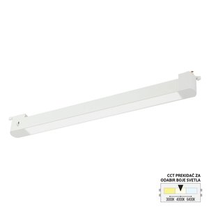 Forma LED šinska svetiljka CCT TL30-30 WH
