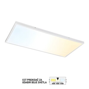 Forma LED panel nadgradni 1200x600 LPA-08-1696P CCT