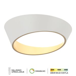 Forma LED plafonska lampa F2098-64C WH+SG