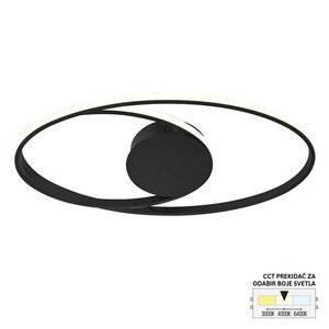 Forma LED plafonska lampa F2109-30C BK CCT