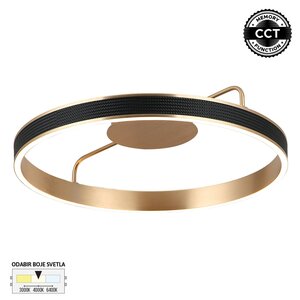 Forma LED plafonska lampa F2088-46C BK+RG CCT