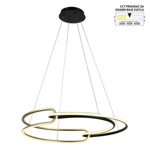 Forma LED viseća lampa F2110-36V BK+GD CCT