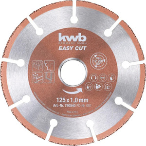 Einhell Dijamantska rezna ploča Easy-CUT za drvo, metal, plastiku - 125mm/1mm, Expert