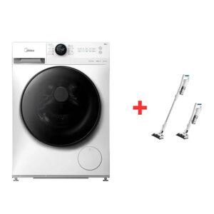  Midea mašina za pranje i sušenje veša MF200D80WB/W-HR + POKLON Midea štapni usisivač MCS2021WB