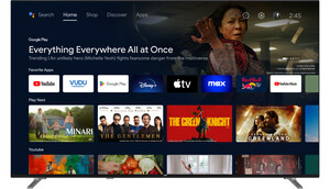 JVC QLED TV 65VAQ3300, 4K Ultra HD, Android, Smart TV, WiFi, HDR10, Dolby Audio