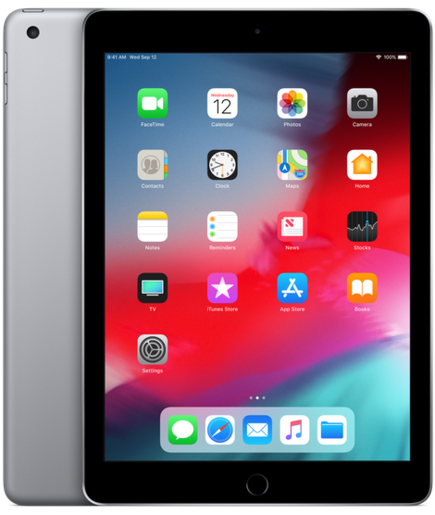 Apple iPad 6, 9.7'', Wi-Fi, 128GB, Space Grey (mr7j2hc/a), ta