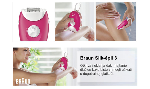 Braun epilator SE 3420