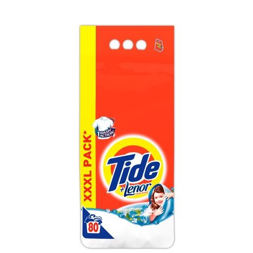 TIDE 8 KG TOL 2IN1 80 PRANJA praškasti deterdžent