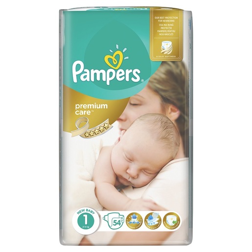 PAMPERS PREMIUM VP 1 NEWBORN (54)