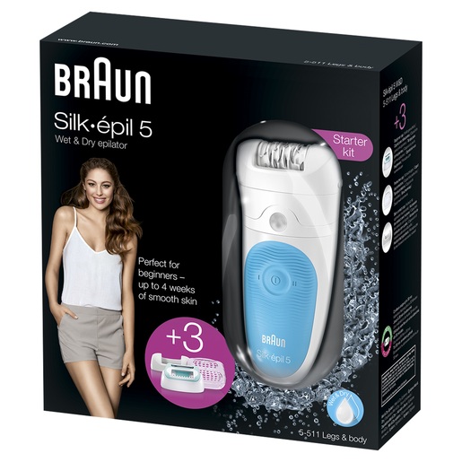 Braun epilator SE5-511 turq wbox eu