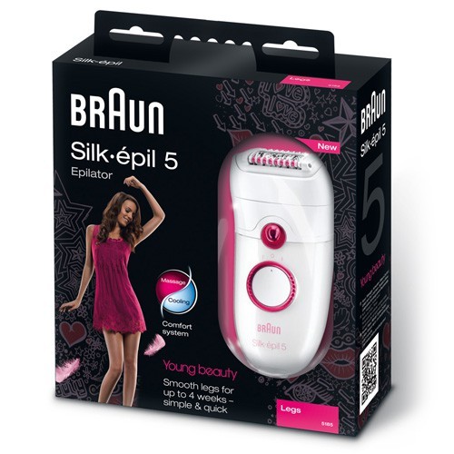 Braun 5185 epilator Pink