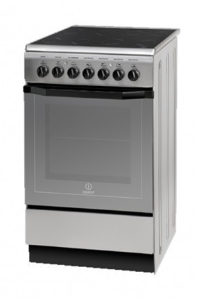 Električni šporet Indesit I5VM1A(X) sivi