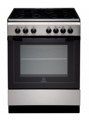 Električni šporet Indesit I6V61C1A(X) sivi