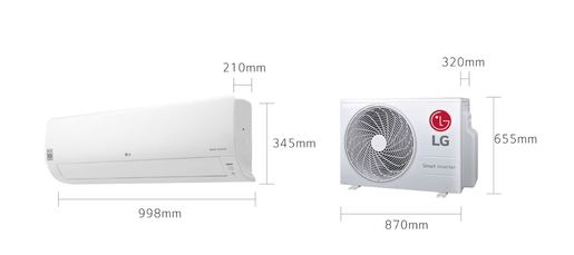 LG inverter klima uređaj DM24RP Deluxe