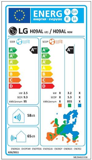 LG inverter klima uređaj H09AL Prestige