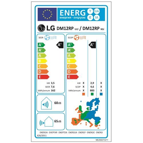 LG inverter klima uređaj DM12RP Deluxe