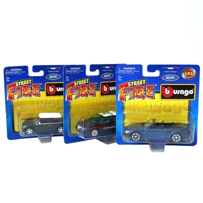 BURAGO STREET FIRE 1:43 BLISTER