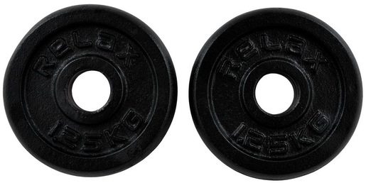 RING Tegovi 2x1.25kg crni standardni liveni - RX PLO1-1.25