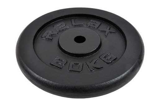 RING Tegovi 2x20kg crni standardni liveni - RX PLO1-20