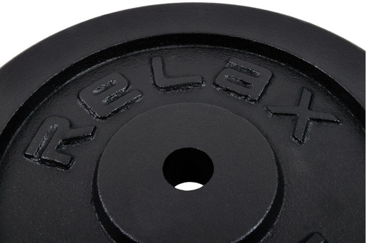 RING Tegovi 2x20kg crni standardni liveni - RX PLO1-20