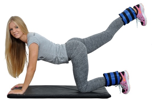 RING Tegovi za noge sa cickom od 2x3 kg -RX AW 2112-3