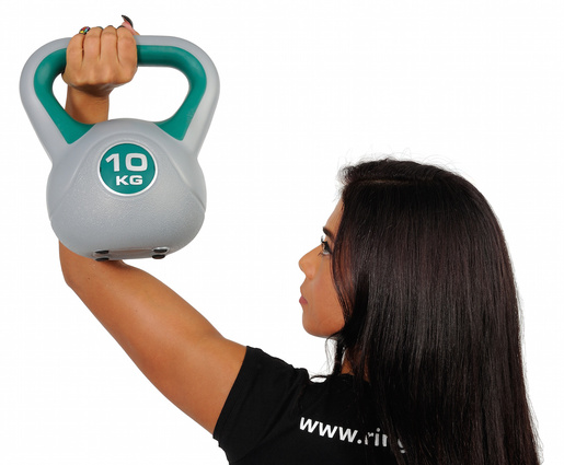 RING Kettlebell  10 kg plastican RX DB2819-10