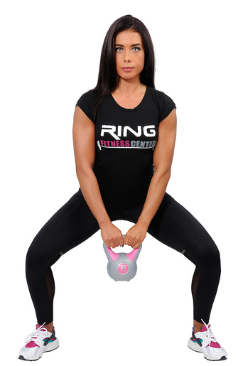 RING Kettlebell  2 kg plastican RX DB2819-2