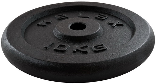 RING Tegovi 2x10kg crni standardni liveni - RX PLO1-10