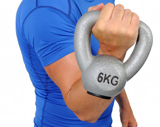 RING Kettlebell 6kg grey - RX KETT-6