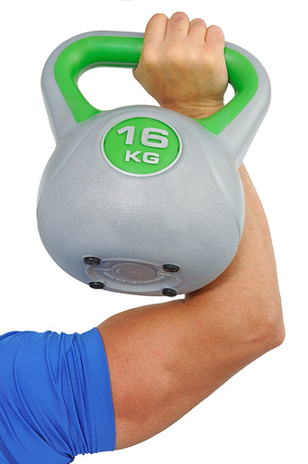 RING Kettlebell  16 kg plastican RX DB2819-16