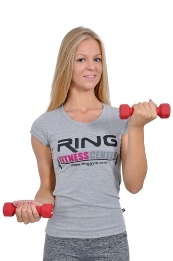 RING Bučice za aerobik 2x1kg - RX DB2133-1