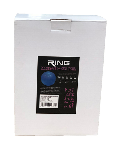 RING Pilates lopta MASAZNA 65 cm-RX PIL65M