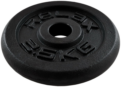 RING Tegovi 2x2.5kg crni standardni liveni - RX PLO1-2.5