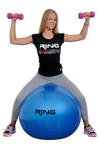 RING Pilates lopta 75cm - RX PIL75
