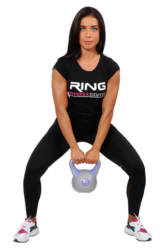 RING Kettlebell  6 kg plastican RX DB2819-6