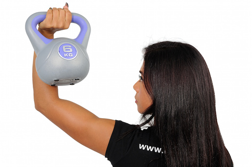 RING Kettlebell  6 kg plastican RX DB2819-6