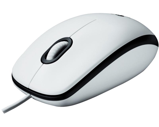 LOGITECH Žični miš M100 (Beli) 910-001603