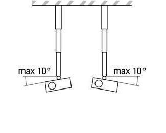 VEGA CM 25-930 univerzalni plafonski nosač za projektor