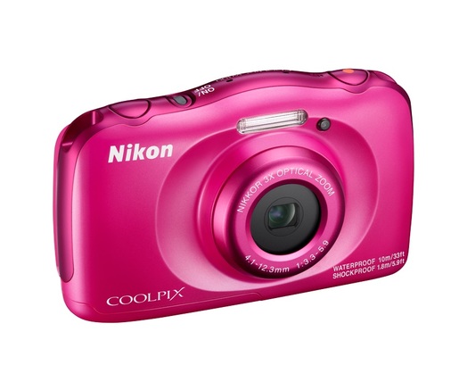 Nikon COOLPIX W100 Pink, vodootporni fotoaparat